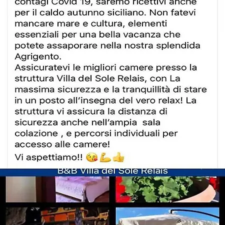 Del Sole Relais Bed and breakfast 3*